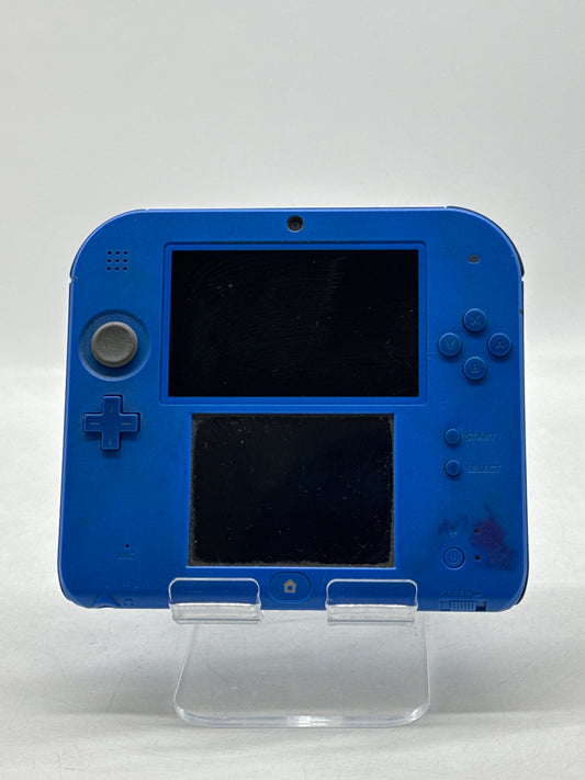 Nintendo 2DS FTR-001 Handheld Game Console Blue - Not Working