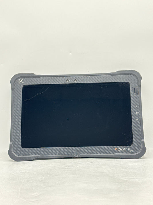 Xplore iX101B1 Tablet Rugged with Stylus Pen - Cracked Screen Read!
