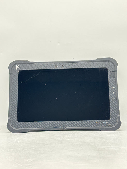 Xplore iX101B1 Tablet Rugged with Stylus Pen - Cracked Screen Read!