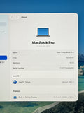 Apple MacBook Pro 13" A2338 2020 Space Gray M1 8GB RAM 256GB SSD w/ Charger image 2