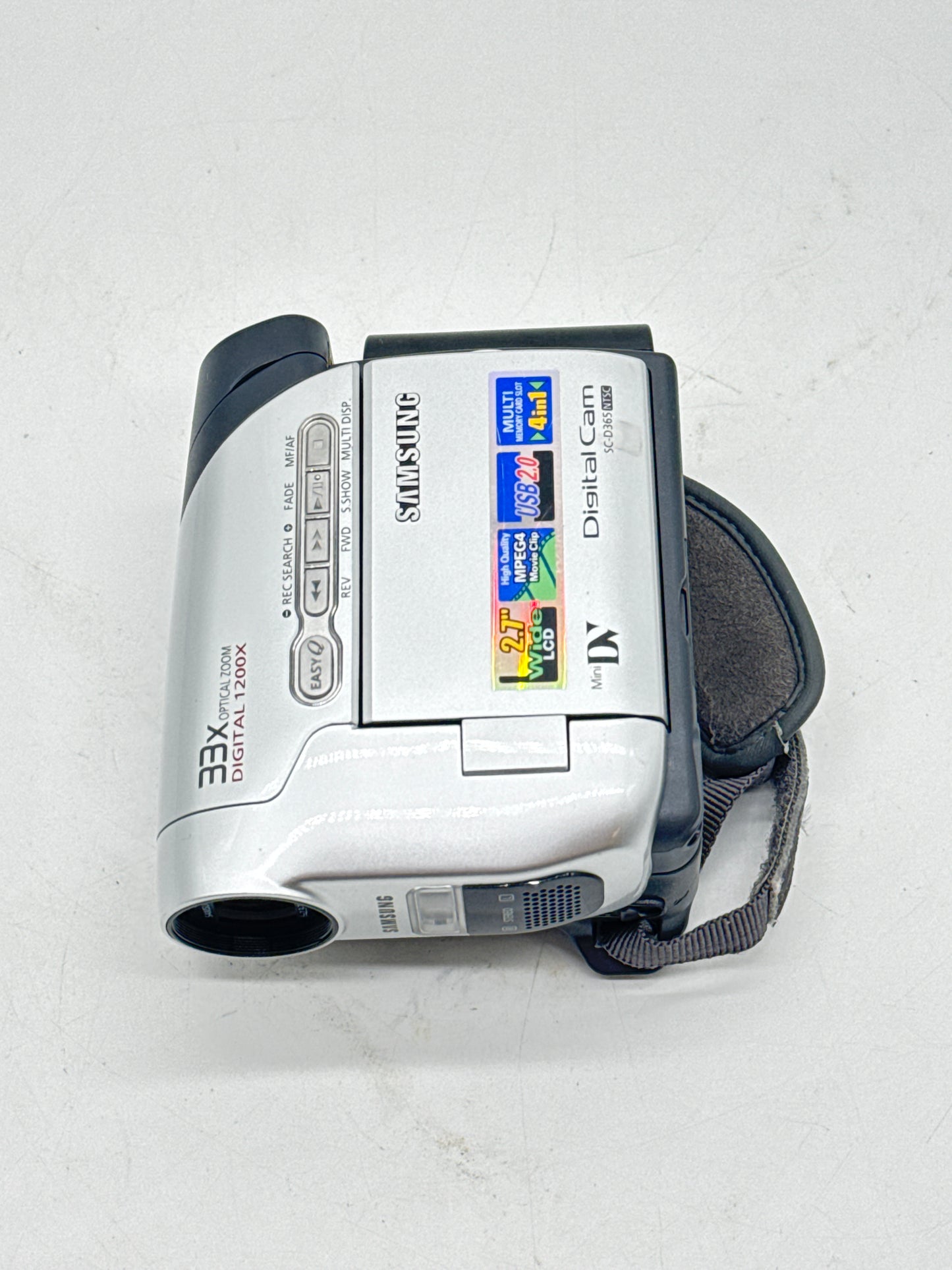 Samsung SC-D365 Digital Camera - Used With Box