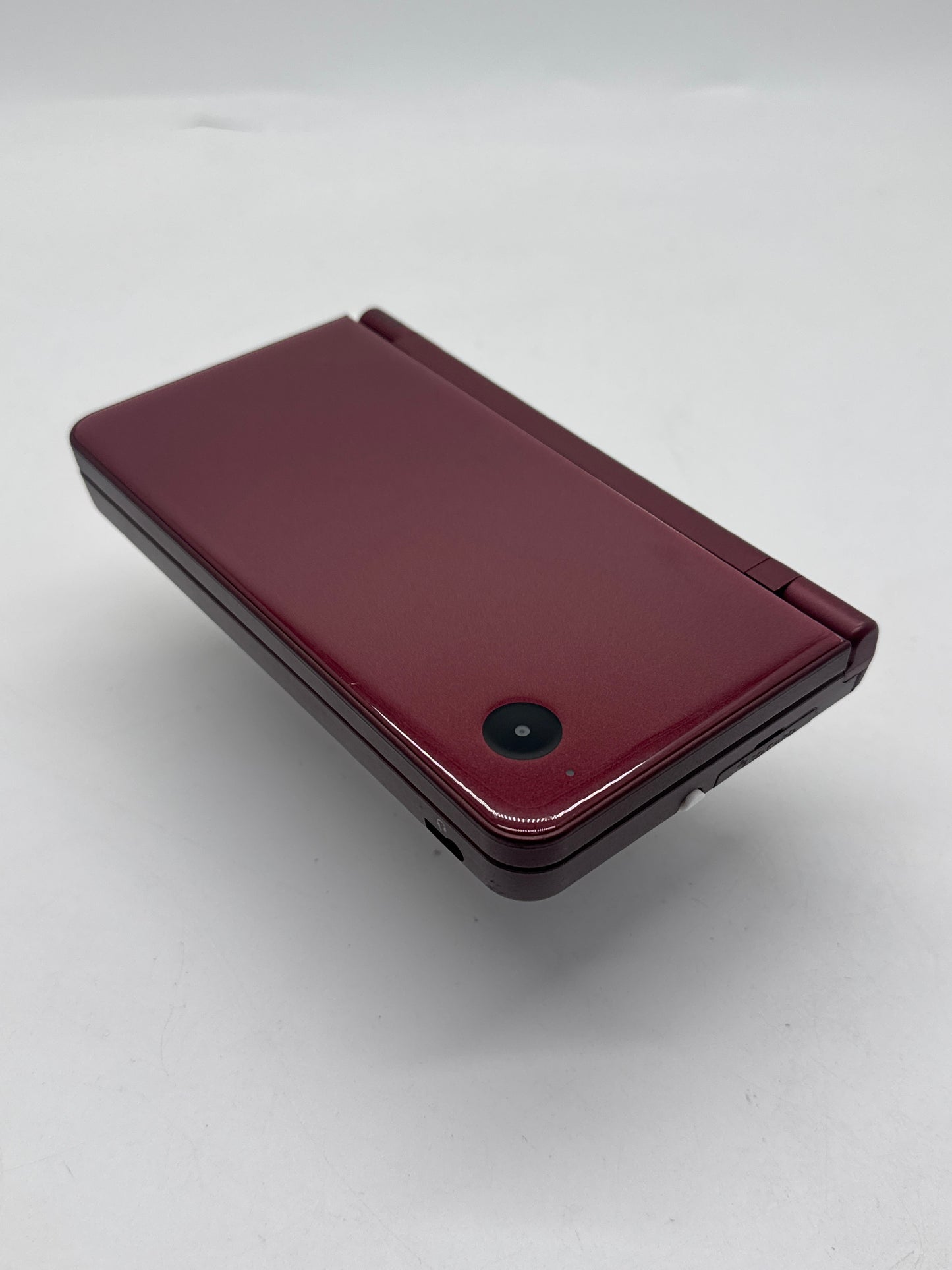 Nintendo DSi LL UTL-001(JPN) Wine Red Burgundy Console #100 Lines On Display AS IS
