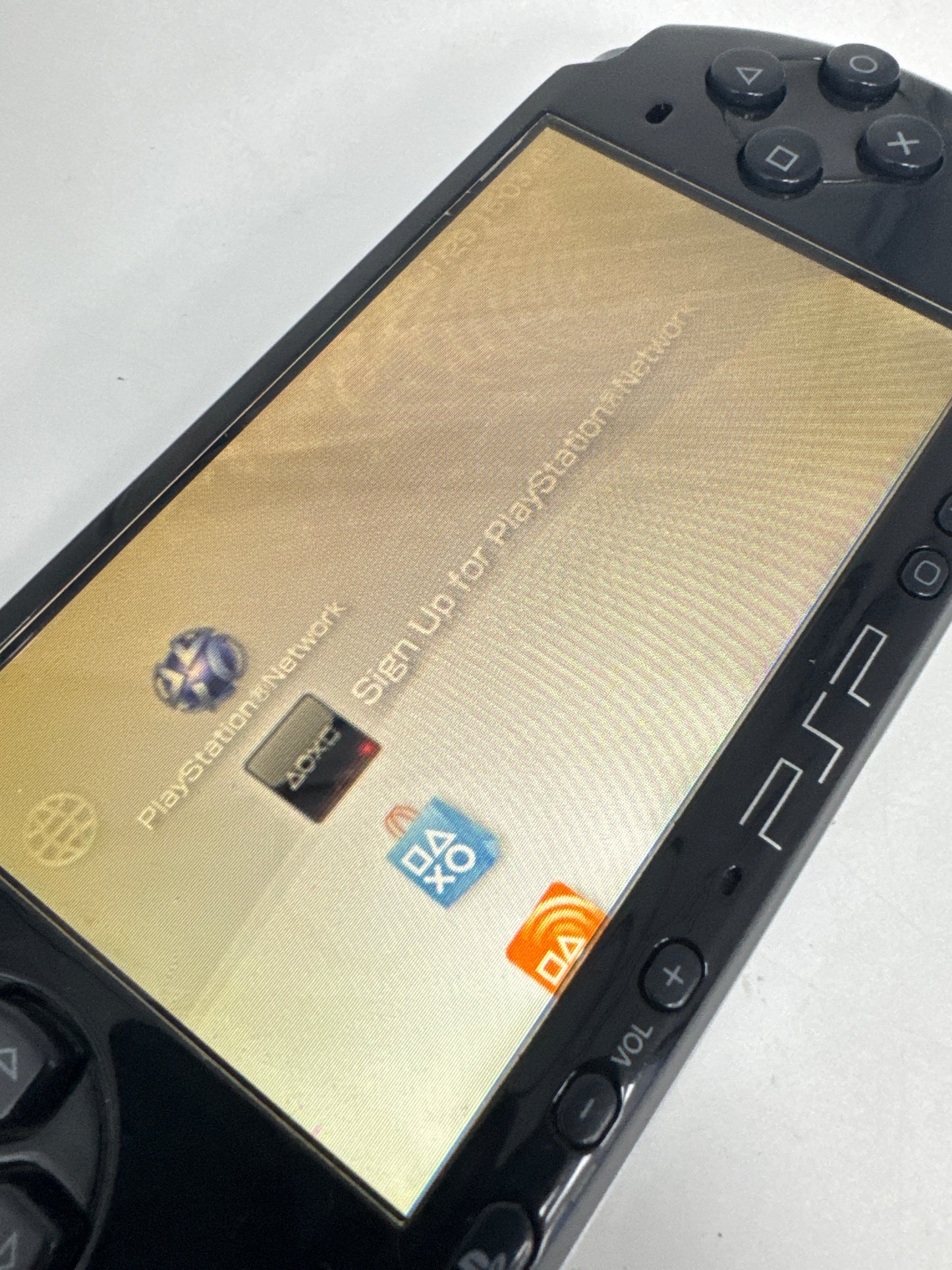 Sony PSP-3000 Black Console #310 NOISY UMD BAD DISPLAY NO BACK LID READ AS IS