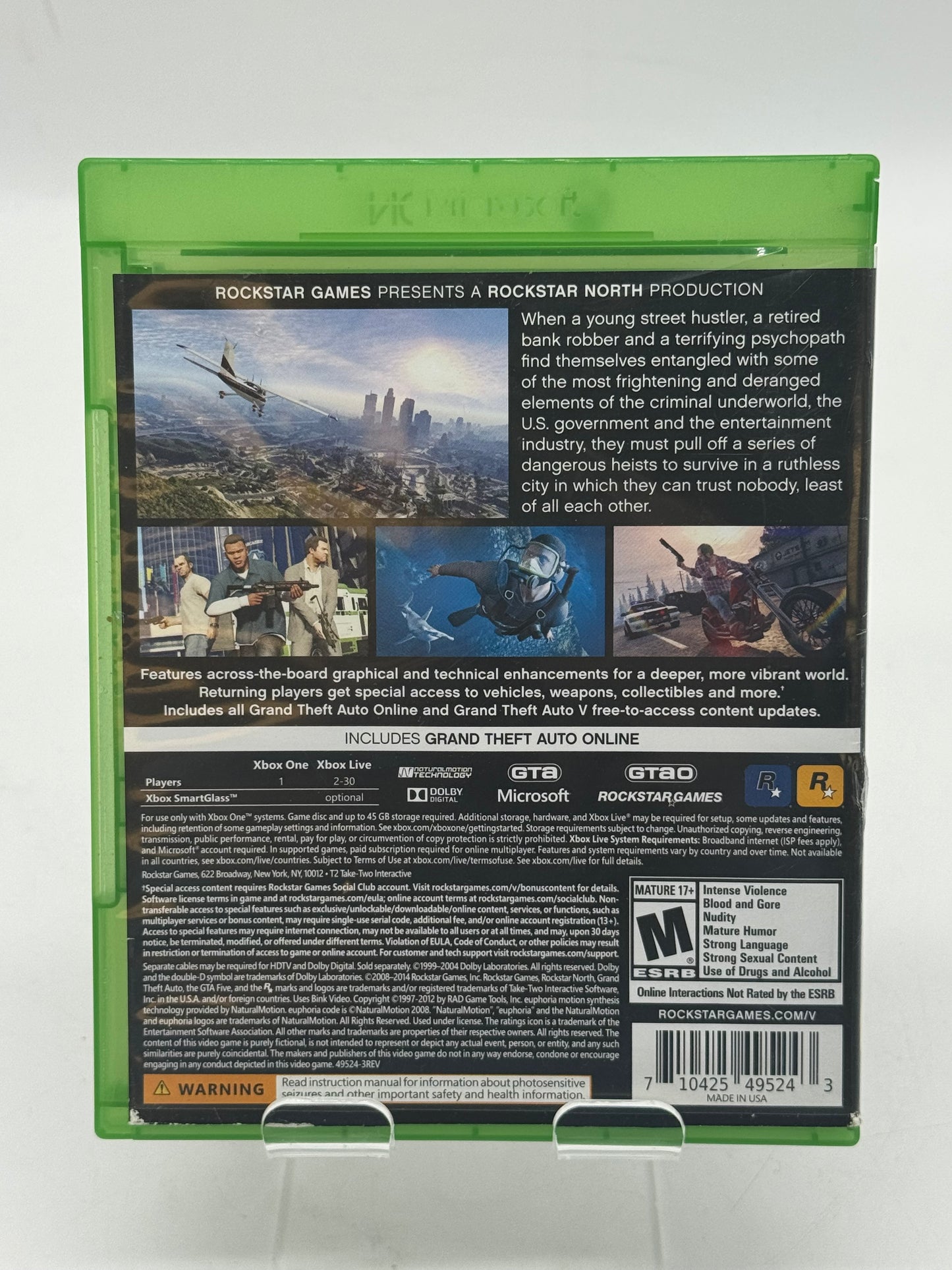 Grand Theft Auto 5 - Xbox One / Xbox One S / Xbox One X / Xbox Series S/X