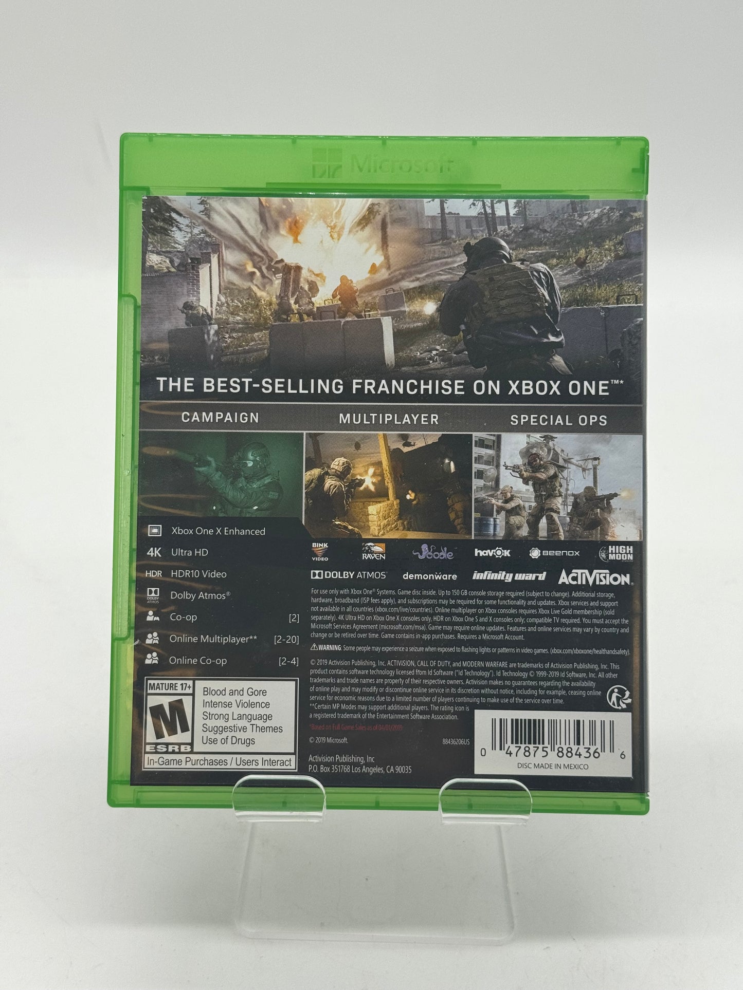 Call of Duty: Modern Warfare 2019 - Microsoft Xbox One / Xbox One S / Xbox One X / Xbox One Series S/X