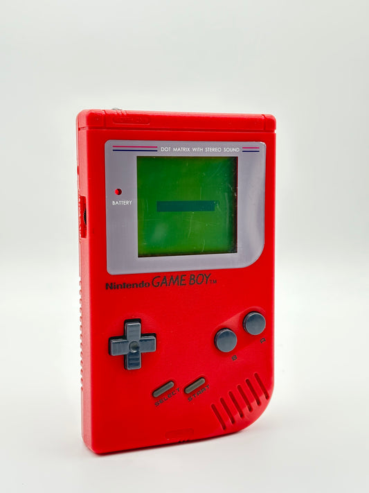 Nintendo Game Boy DMG-001 Red Handheld Console #35