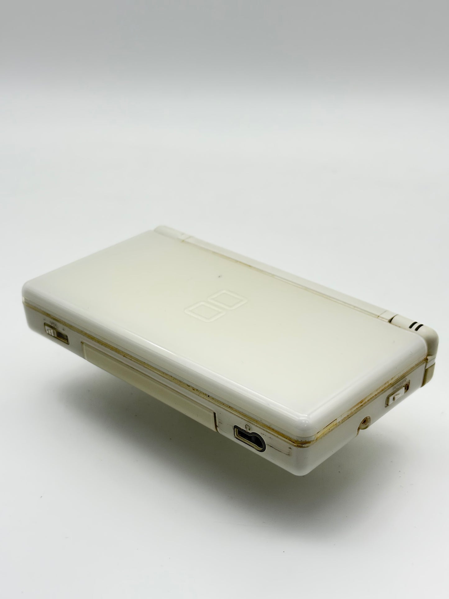 Nintendo DS Lite USG-001 Polar White Console UNTESTED AS IS #302