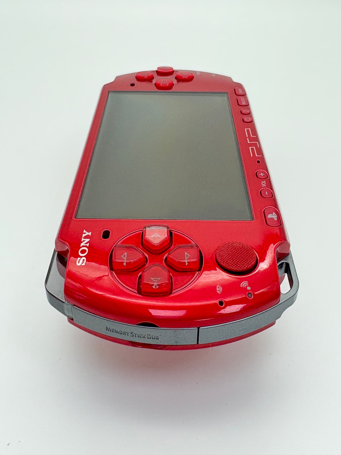 Sony PSP-3000 Red Console #211 w/2400 mAh Battery