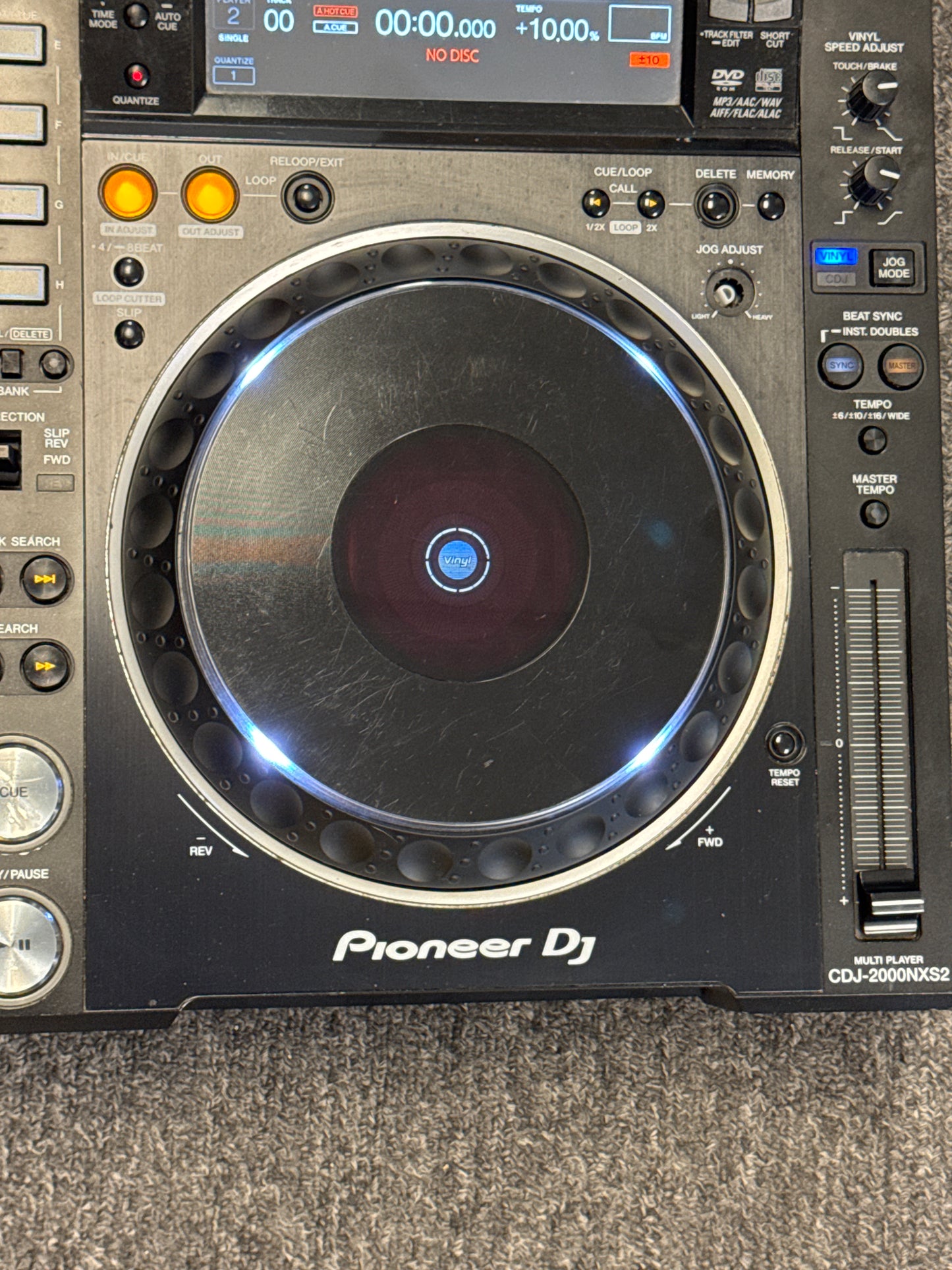 Pioneer DJ CDJ-2000NXS2 Professional Multi-Player - Read!