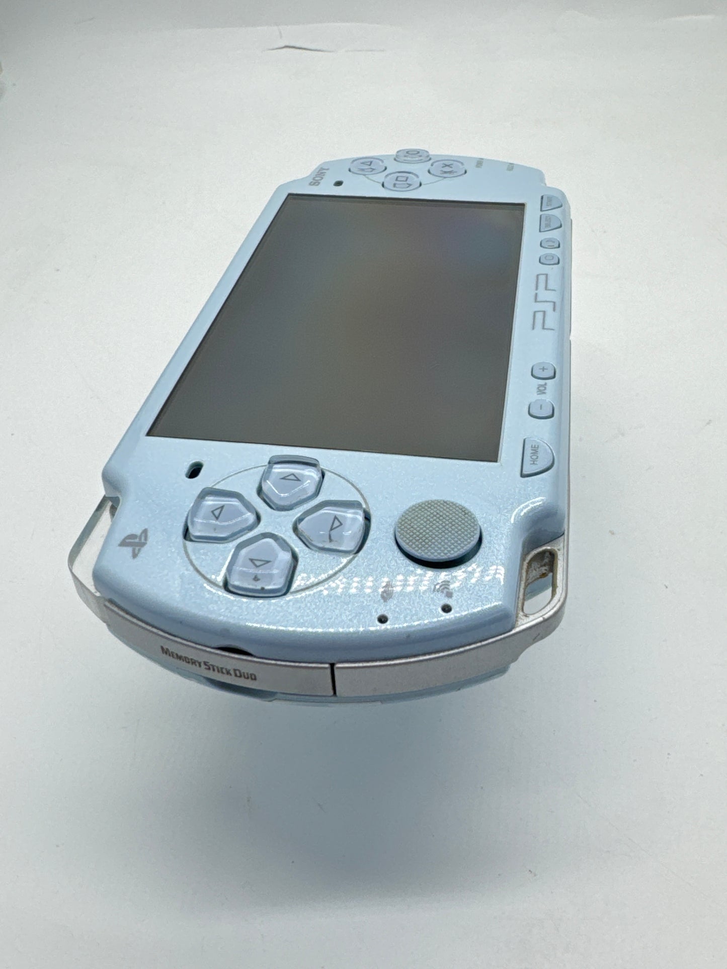 Sony PSP-2000 Blue Console #91 w/1200mAh Battery & No Charger NOISY DISC DRIVE