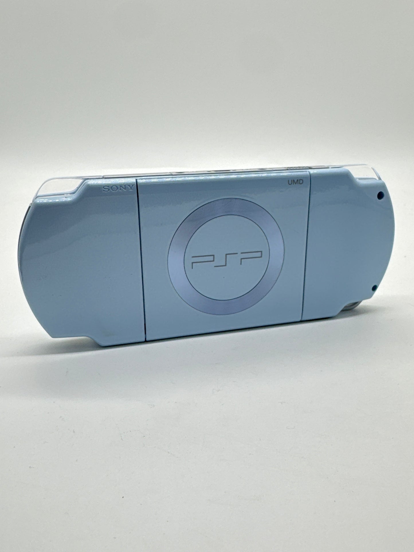 Sony PSP-2001 Felicia Blue Console w/ 1200mAh Battery #93 BAD SCREEN AS IS READ