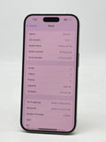 Unlocked Apple iPhone 15 Pro A2848 256GB Natural Titanium 88% BH 440 Cycle image 2