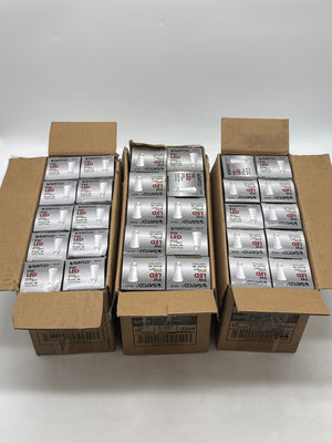 Lot of 30 Satco S8538 LED PL Lamp G24 9W 4000K Type B Ballast Bypass Retrofit