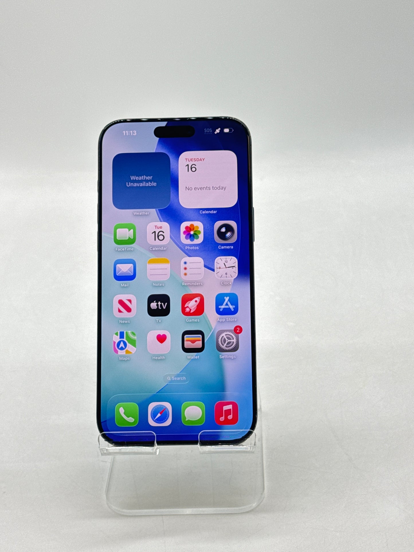 T-Mobile Apple iPhone 16 Pro Max A3084 256GB Black Titanium - Cracked Back