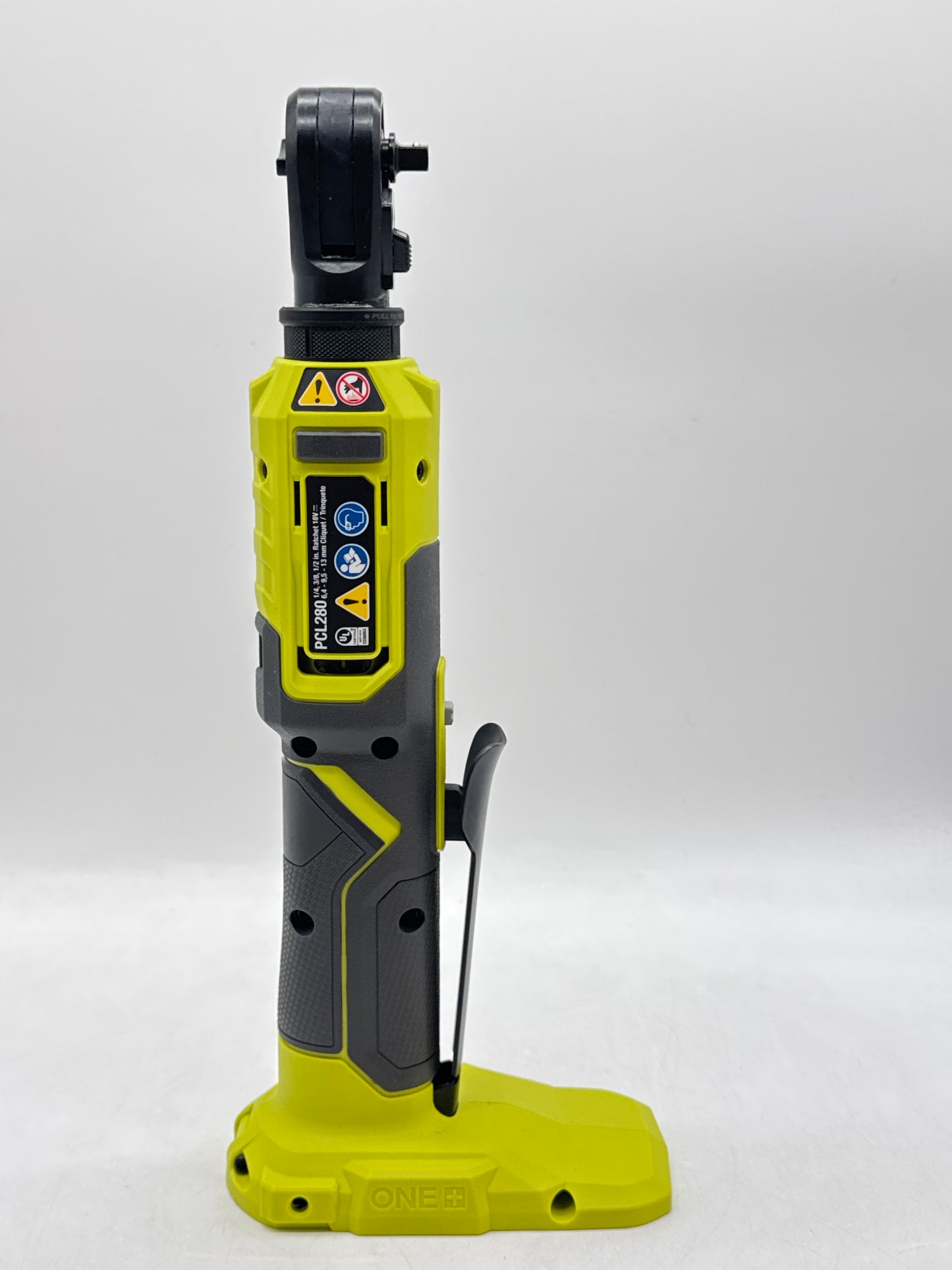 New RYOBI PCL280B ONE+ 18V Cordless Multi-Size Ratchet W/ 1/2"+3/8"+1/4" Driver