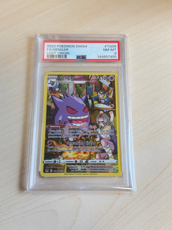 Gengar TG06/TG30 Swsh11: Lost Origin Trainer Gallery Holo - PSA 9