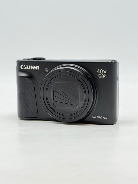 Canon PowerShot SX740 HS 20.3MP 40x Optical Zoom Digital Camera Black
