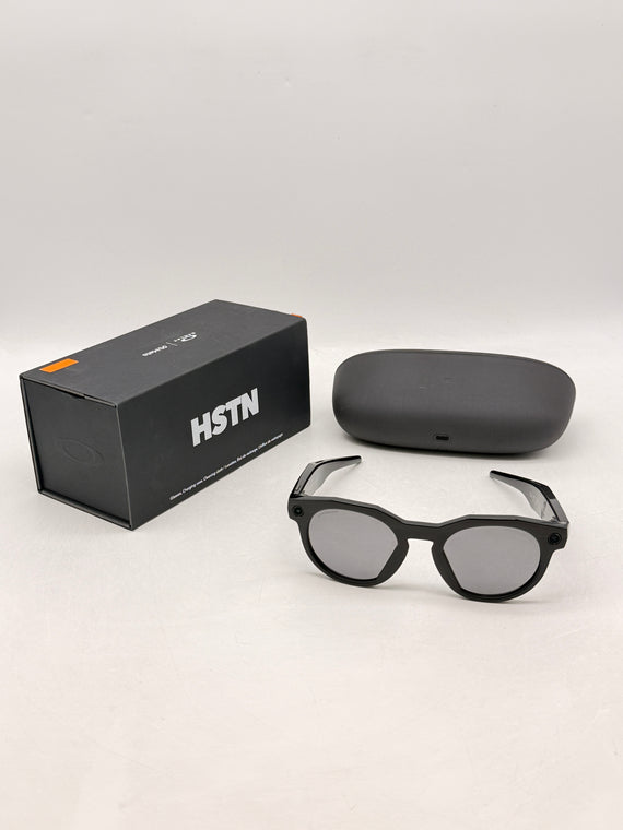 Oakley Meta HSTN Smart Glasses 00W8002 Black Frames w/ Prizm Black Lenses