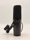Shure SM7dB Dynamic Microphone Preamp Stream Podcast Recording Black image 1