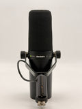 Shure SM7dB Dynamic Microphone Preamp Stream Podcast Recording Black image 4