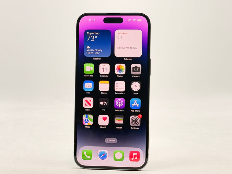 Unlocked Apple iPhone 14 Pro Max A2651 1TB Deep Purple 90% Battery Health