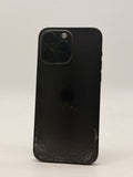 Unlocked Apple iPhone 14 Pro Max A2651 256GB Space Black - Cracked Read! image 3