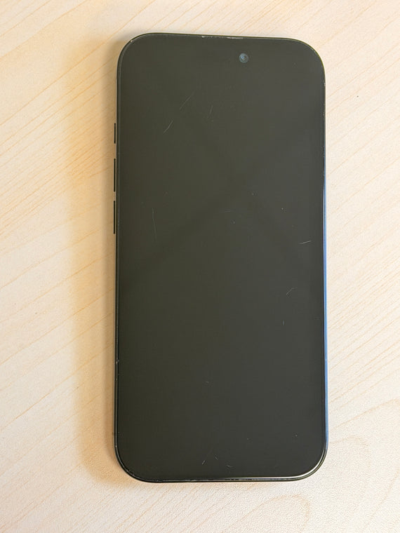 US Sprint/T-Mobile Apple iPhone 16 Pro A3083 128GB Black Titanium - Cracked Reed!