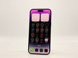 Unlocked Apple iPhone 14 Pro Max A2651 128GB Deep Purple 82% BH - Cracked Back image 1