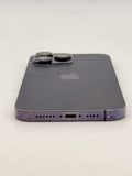 Unlocked Apple iPhone 14 Pro Max A2651 128GB Deep Purple 82% BH - Cracked Back image 6