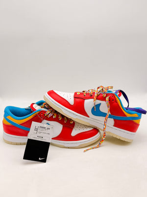 Nike Dunk Low QS x LeBron James Fruity Pebbles Size 7.5 US - New