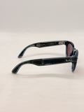 Ray-Ban Meta Headliner RW4009 Glasses Shiny Jeans Frame Polar Dusty Red Lens image 4