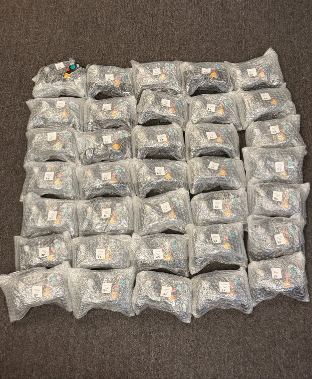 Nintendo Gamecube Controller Black DOL-003 Authentic OEM - Lot of 35