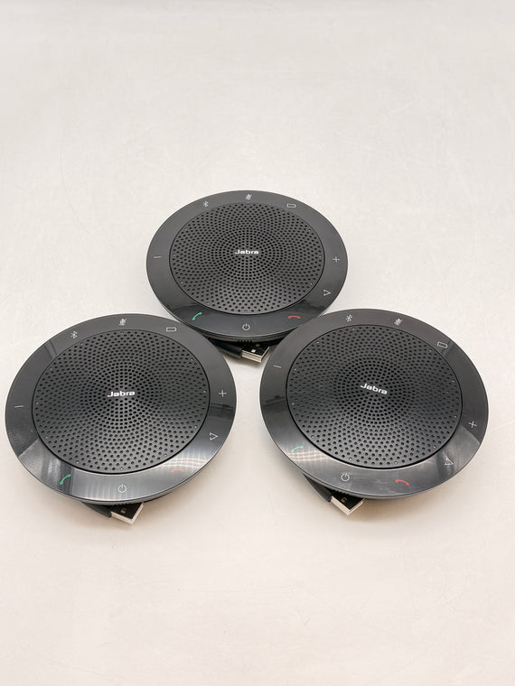 Jabra Speak 510 PHS002W Conference USB Bluetooth Speakerphone - Lot of 3