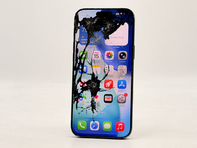 T-Mobile Apple iPhone 17 Pro Max A3257 256GB Deep Blue 100% BH - Cracked Read!