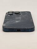 Unlocked Apple iphone 15 Pro A2848 128GB Blue titanium - Cracked Read! image 3