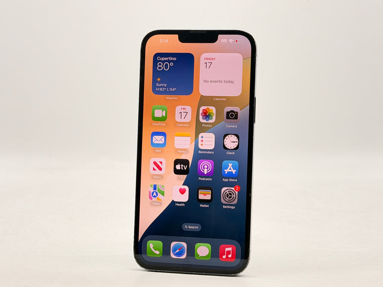 AT&T Apple iPhone 13 Pro Max A2484 128GB Sierra Blue - Cracked Read!