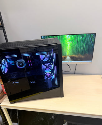 Gaming Desktop Core i9-14900K 1TB SSD 2TB HDD 64GB DDR5 RAM RTX 4090 24GB
