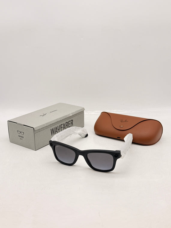 Ray-Ban Meta Wayfarer Gen 2 RW4012 Smart Glasses Matte Black/Polar Gradient Graphite