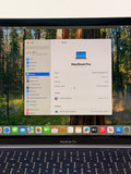 2020 Apple MacBook Pro 13.3" A2338 M1 8C-CPU 8C-GPU 256GB 8GB RAM Space Gray image 2
