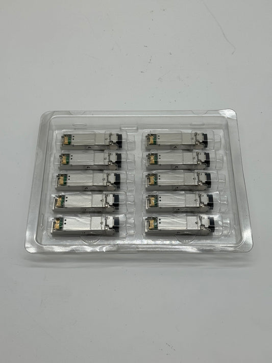 Lot of 10 Cisco GLC-SX-MMD SFP Transceiver Module Silver - New Open Box