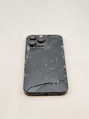 Apple iPhone 15 Pro Max A2849 256GB Black Titanium - Cracked Read!