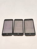 Lot of 3 Apple iPhone 8 A1863 64GB Space Gray Unlocked 1 Cracked - Read! image 2