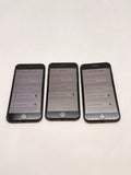 Lot of 3 Apple iPhone 8 A1863 64GB Space Gray Unlocked 1 Cracked - Read! image 3