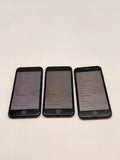 Lot of 3 Apple iPhone 8 A1863 64GB Space Gray Unlocked 1 Cracked - Read! image 4