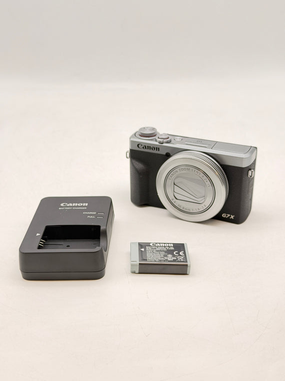 Canon PowerShot G7 X Mark III 20.1MP Digital Point-And-Shoot Camera Silver
