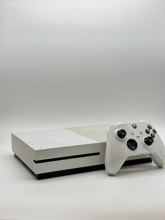 Microsoft Xbox One S 1681 Video Game Console and Controller