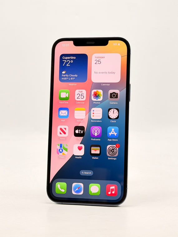 Unlocked Apple iPhone 12 Pro Max A2342 128GB Pacific Blue 96% BH