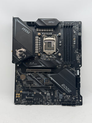 For Parts MSI MPG Z490 Gaming Edge Wifi LGA 1200 Intel ATX Motherboard