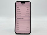 Unlocked Apple iPhone 15 6.1" A3090 128GB Black Used #173 image 2