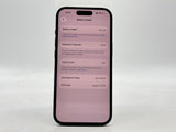 Unlocked Apple iPhone 15 6.1" A3090 128GB Black Used #173 image 5
